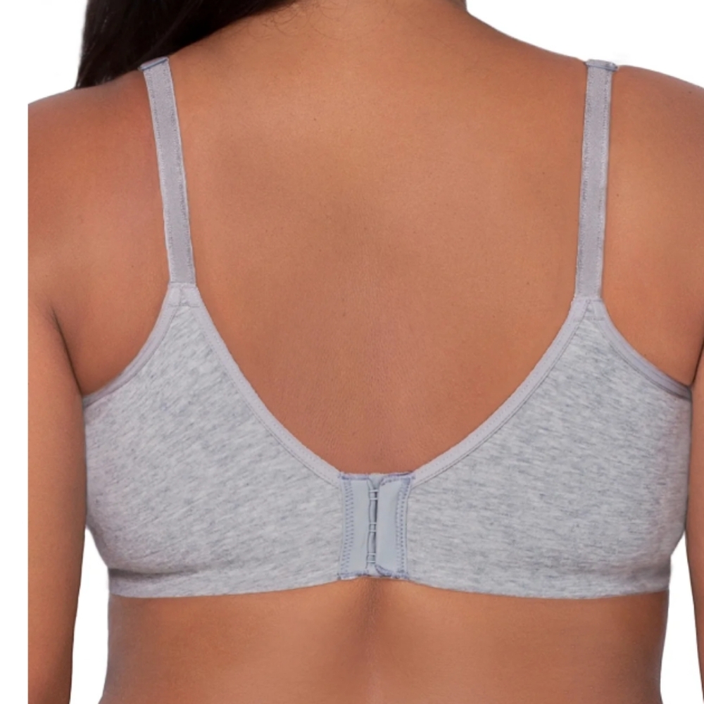 Fruit Of The Loom Tee Shirt Bra 2-Pack   Pink & Grey   Size XXL   NWT - Picture 4 of 16